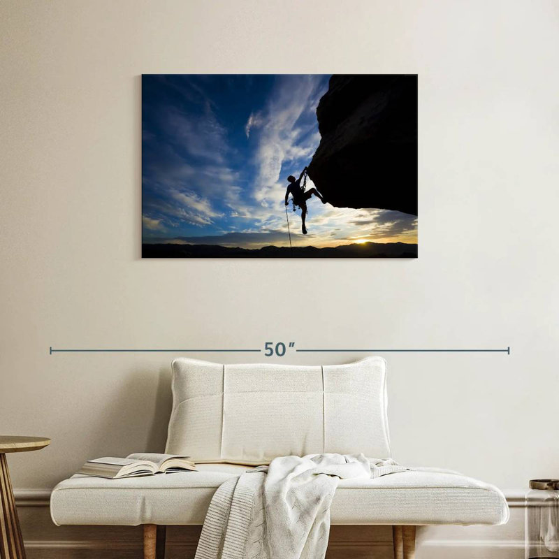 Sireci Keep Climbing, 24" H x 36" W