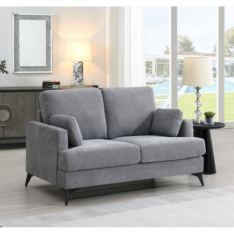 Ernie Modern Grey Sofa, 2