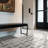 Mistline x 12 in. x 12 in. Polished Marble Mosaic Floor and Wall Tile
