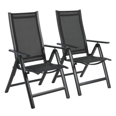 Foldable Outdoor Patio Dining Armchair