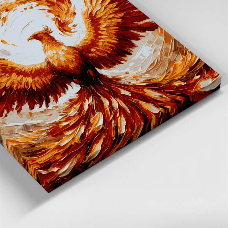 Art mural sur toile Sci Fi Phoenix, 16" H x 20" W