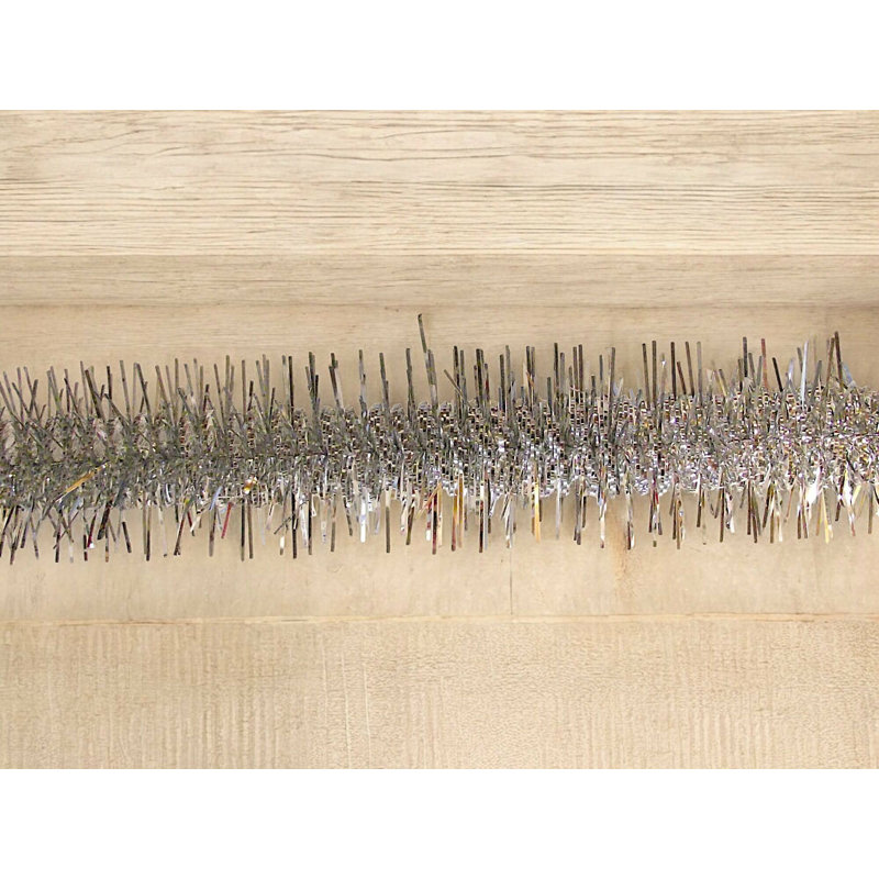 7cm Faux Garland, Silver