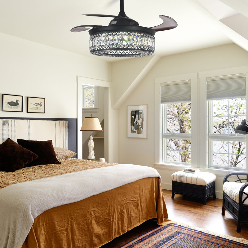 Krol 42'' Ceiling Fan with LED Lights