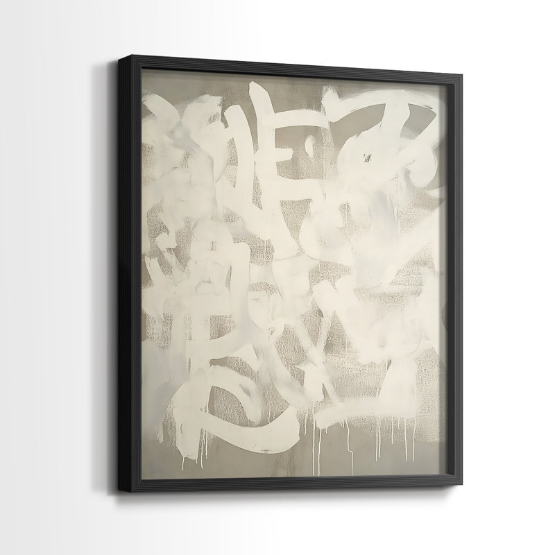 "ABSTRACT Series DCCxxxii" par J Paul, Noir, noir, noir, noir, H 15 po x l 12 po