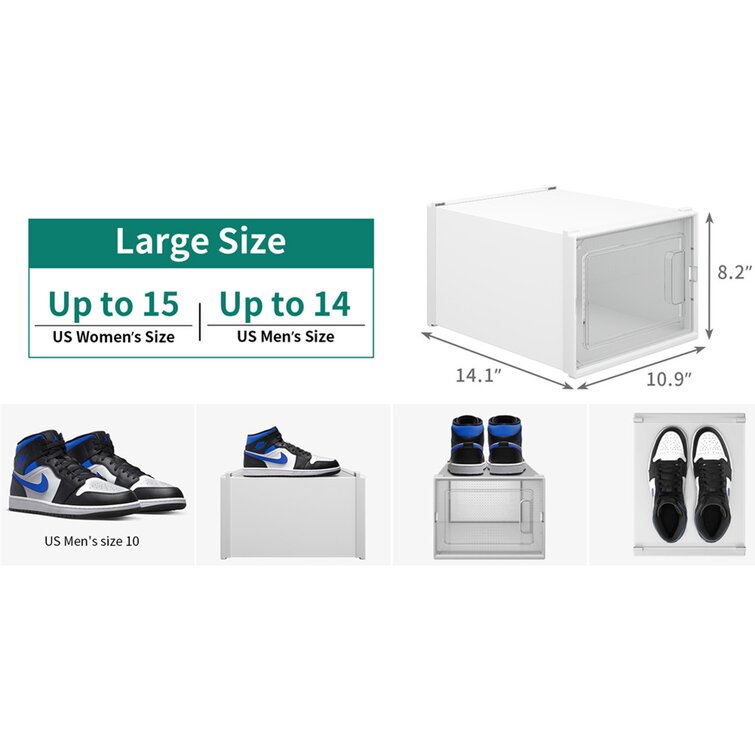 The Twillery Co.® Aurelio Foldable Shoe Storage Box & Reviews