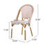 Chaises d'extérieur en polyuréthane et aluminium pour l'extérieur, ensemble de 2