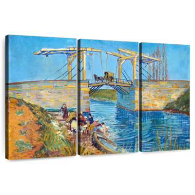 Lilie Langlois Bridge à Arles avec des femmes