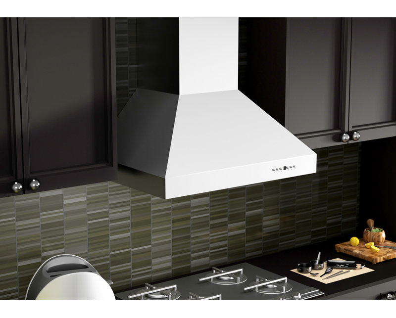 48" Professional 700 CFM Ducted Wall Mount Range Hood in Stainless Steel