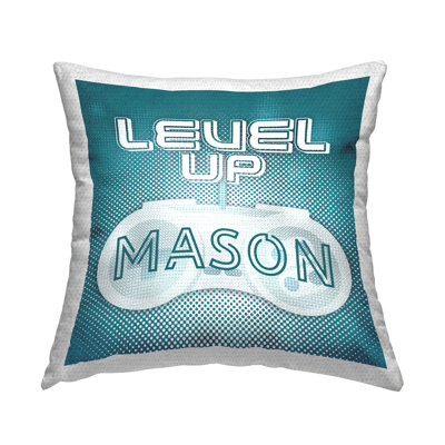 Coussin d'extérieur à imprimé niveau personnalisé par Yass Naffas Designs