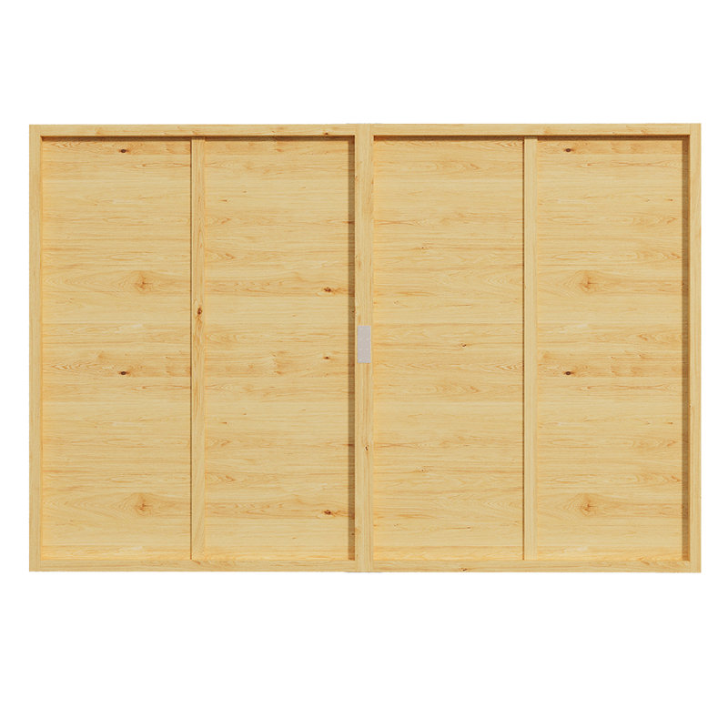 120cm H x 180cm W Wood Border Fencing