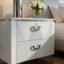 Table de chevet 2 tiroirs Ivana