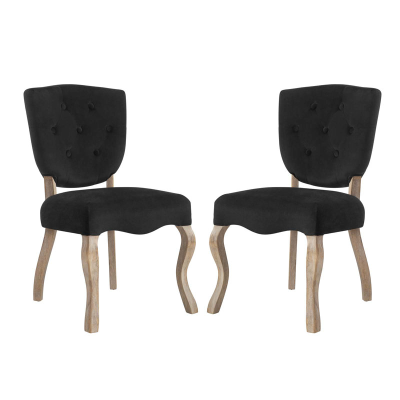 Chaise de salle à manger Array par Modway, Noir
