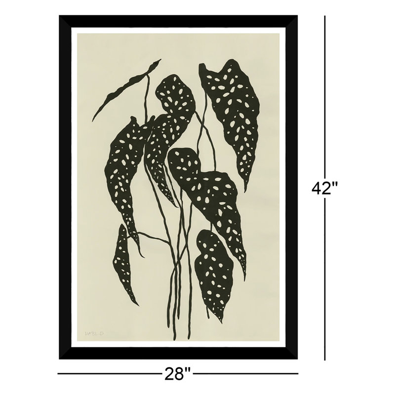 Begonia Print by Susan Hable
