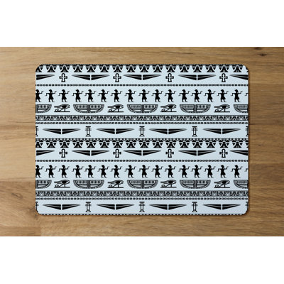 Anushavan Polyester-Coated Hardboard Geometric Rectangle Placemat