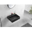 Serene Valley 18.9'' Solid Surface Square Bathroom Sink-59213472