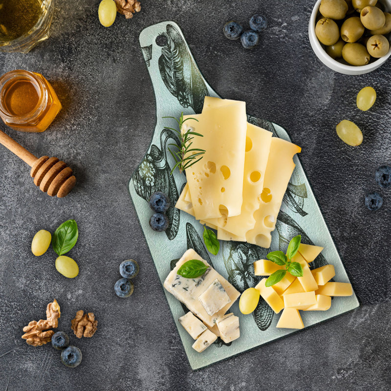Planche à découper en verre trempé Ambesonne