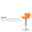 Tabouret de bar réglable en vinyle Guajardo-33309684