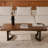 Burnell Solid Wood Sled Coffee Table-17838813