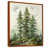 Brown Floater Framed