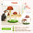 Mushroom Shaped Natural Sisal Cat Scratcher