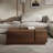 Rectangular Sliding Top Coffee Table With 2 Drawers And 2 Hidden Storage Compartments