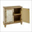 Élégante armoire à 2 portes avec motif floral et beaucoup de rangement, parfaite pour organiser et décorer n'importe quelle pièce.