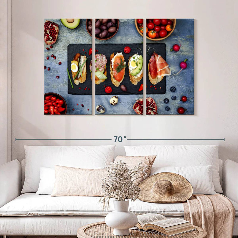 Yarlin Bruschetta Platter, 32" H x 50" W