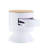 Sleek White Accent Table For Display And Utility - Fully Assembled, No Setup With Function Assembly- Practicality