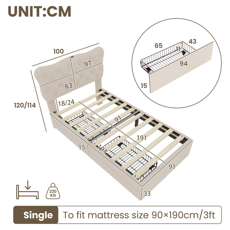Storage Bed