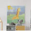 «Pelaez Quinn's Giraffe», reproduction sur toile tendue-225425503