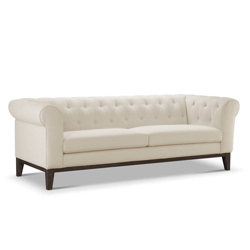 Canapé Chesterfield Ericson, Ivoire ivoire