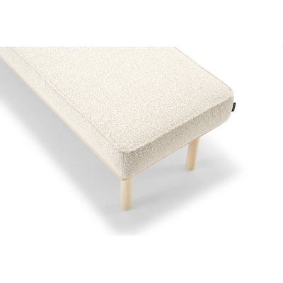 AllModern Fara Polyester Blend Upholstered Bench & Reviews | Wayfair
