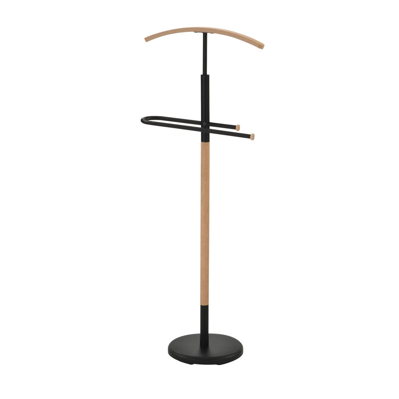 Josh Freestanding Valet Stand, Black