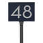 Floating 1-Line Lawn Address Sign-669038435-669034564-659383323