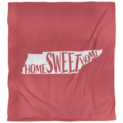 Housse de couette réversible simple Home Sweet Tennessee