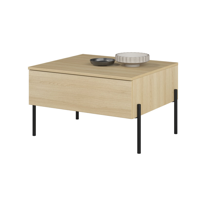 Ore Coffee Table with Storage, Beige