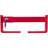 Cargo Container Lock 9.84"-17.32" Locking Distance,Semi Truck Door Locks with 2 Keys, Shipping Container Accessories Red Powder-Coated with Spring Lock (Small Size)