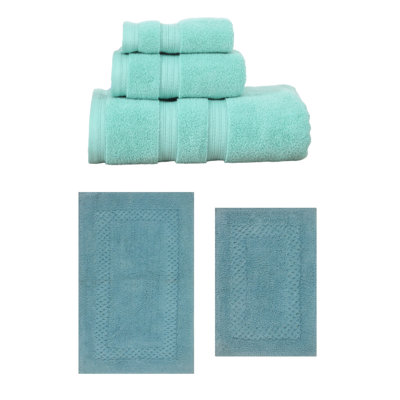 Ensemble de serviettes de bain et tapis de bain Bublitz Classy
