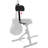 Liquid Stands Adjustable Backrest For Ls Ms1150 & Ms1092b – 1010–1220mm Height/depth, Spring Knob Adjustment, Built-in Guitar Holder – Compatible Piano Bench Support By Liquid Stands
