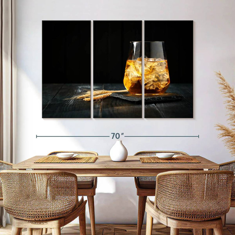 Yarlin Iced Bourbon, 42" H x 65" W
