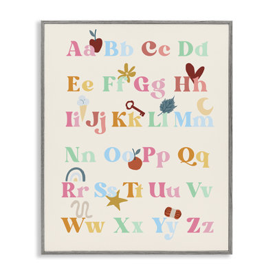 «Fun Alphabet», impression numérique par estampe numérique par Daphne Polselli