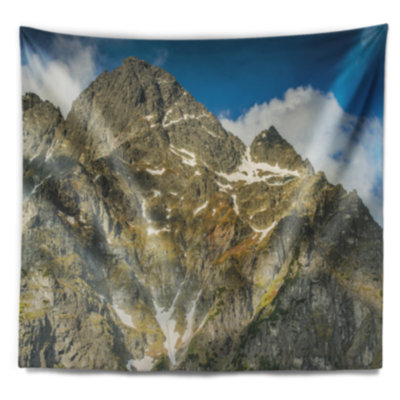 Paysage, sommet rocheux dans les montagnes Tatra