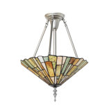 3 - Light Semi Flush Mount