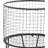 Metal Storage Cart Deep Set Rolling ...