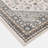Bungalow Rose Macfarlane Gray/Orange Traditional Indoor Polypropylene/Polyester Area Rug-1257246321