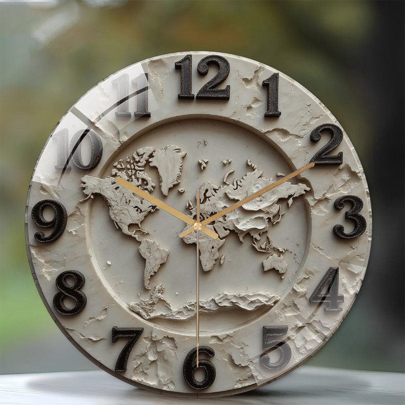 Horloge murale 12 po
