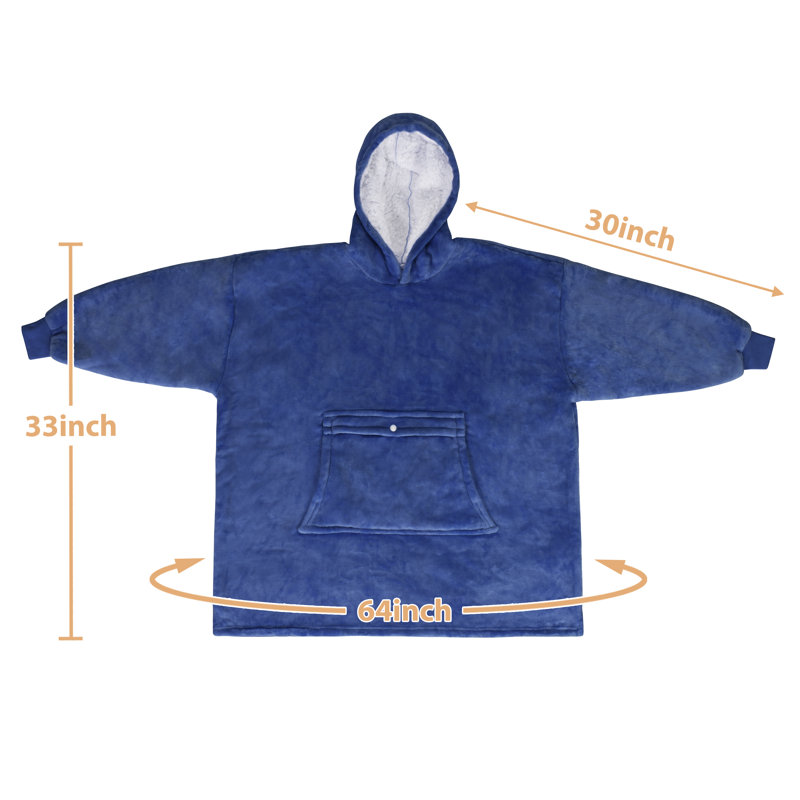 Sweat à capuche pour enfants Catalonia, Bleu foncé