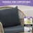 3-Piece Wicker Cushioned Patio Bistro Set-1197906988