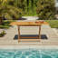 Nayoun 6 - Person Patio Dining Set with Rectangular Table-1089028047