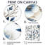 Coastal Foliage - Large Plants, art mural 2 pièces-1287955297-1287955299-1287955307
